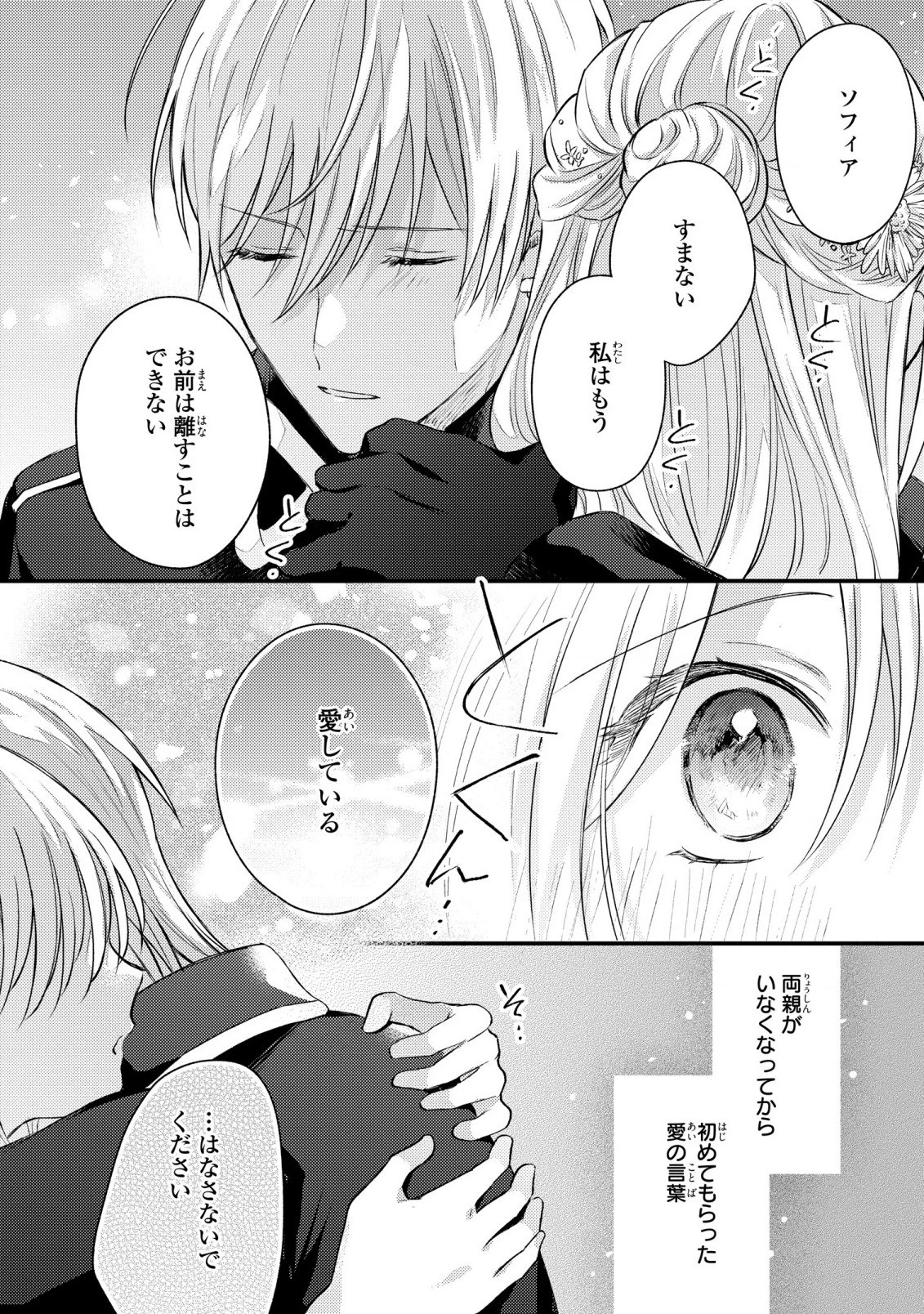 捨てられ男爵令嬢は黒騎士様のお気に入り 第14話 - 17