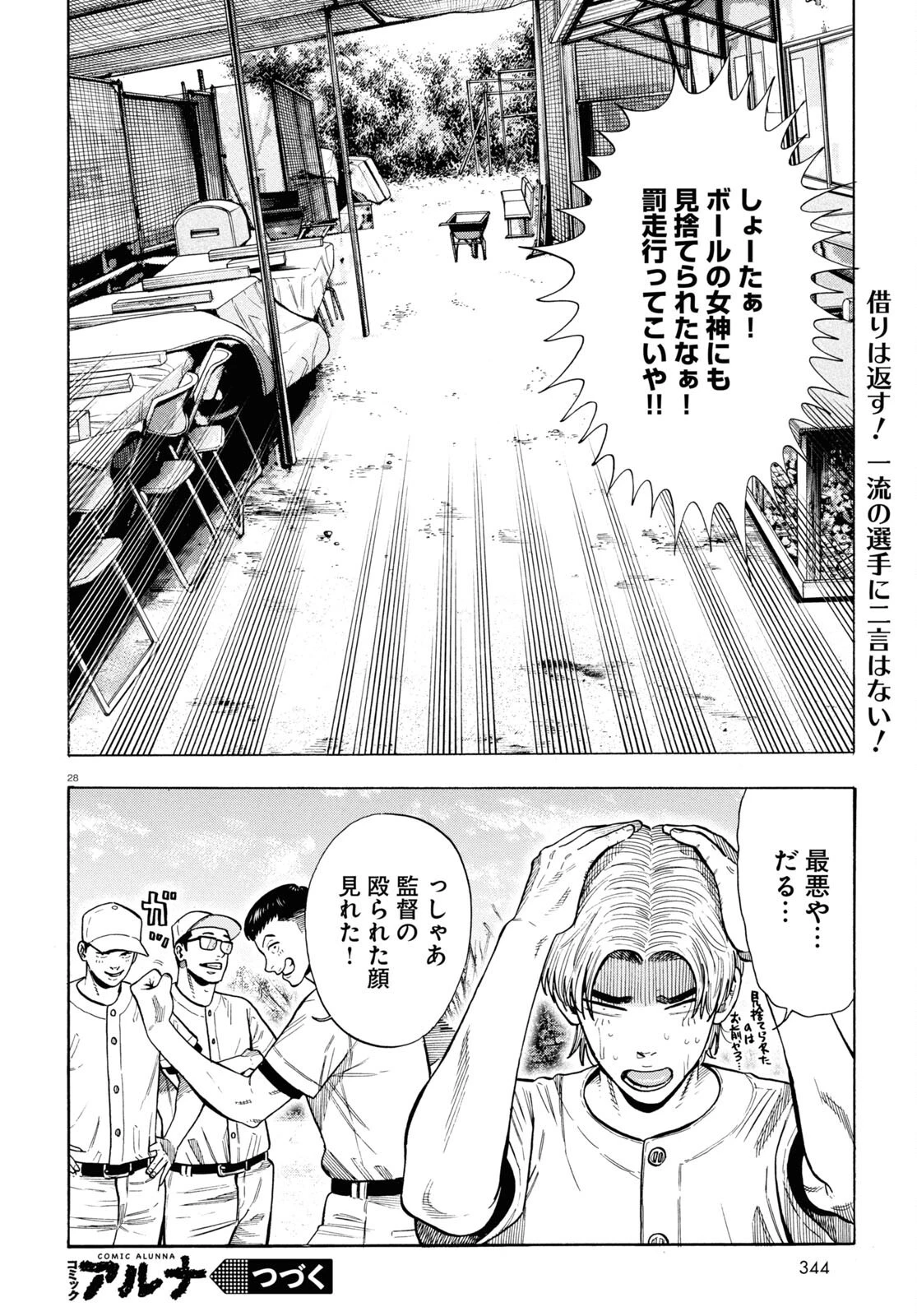 だるい野球部はサボりたい　背番号よりオフをくれ！ 第3話 - 28