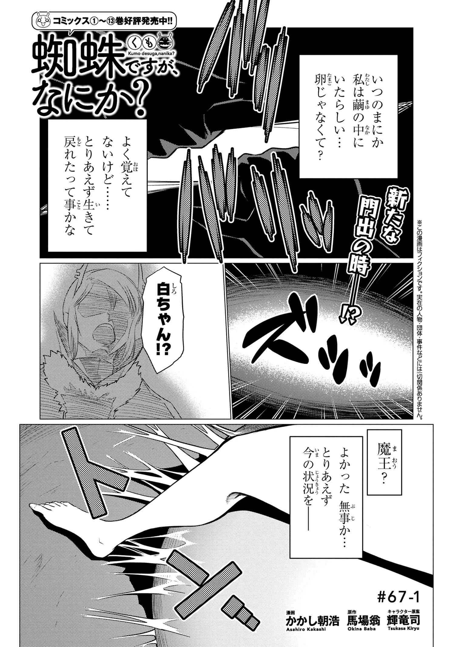 蜘蛛ですが、なにか? 第67.1話 - 1